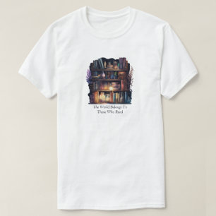 T-shirt de lecture