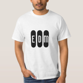 T-shirt de l'EDM des hommes (musique de danse