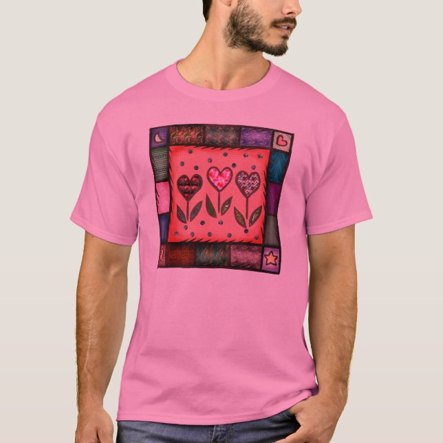 T-shirt de l'édredon de Valentine (Devant)