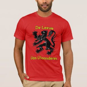 T-shirt De Leeuw Van Vlaanderen - le lion de la Flandre