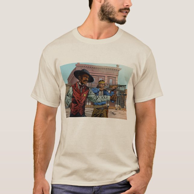 T-shirt de légendaire avocat africain américain (Devant)