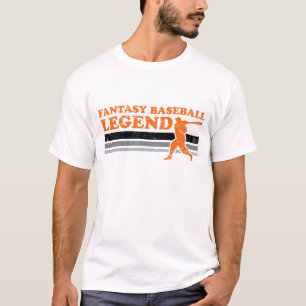 T-shirt de légende de base-ball d'imaginaire