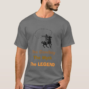 T-shirt de légende de cowboy