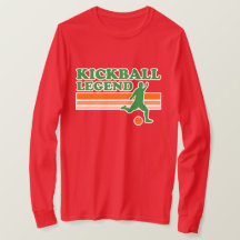 T-shirt de légende de Kickball