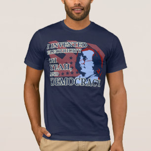 T-shirt de l'électricité et de démocratie de