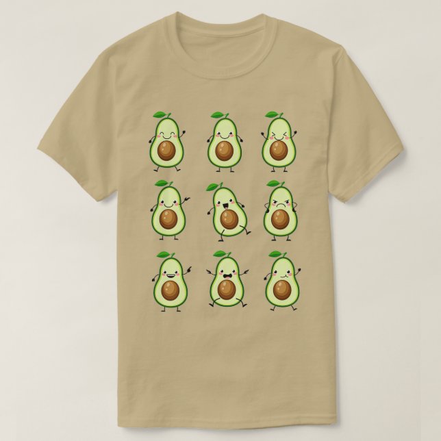 T-shirt de l'énergie Avocado avo (Design devant)