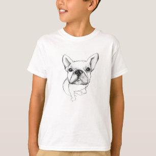 T-SHIRT DE L'ENFANT BULLDOG FRANÇAIS