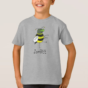 T-shirt de l'enfant de Zombie Bee Boy pour Hallowe