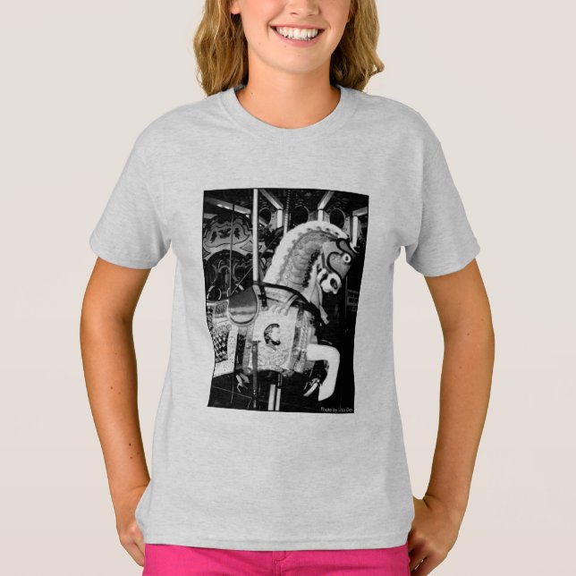 T-shirt de l'enfant 'Le Cheval Roi' (Devant)