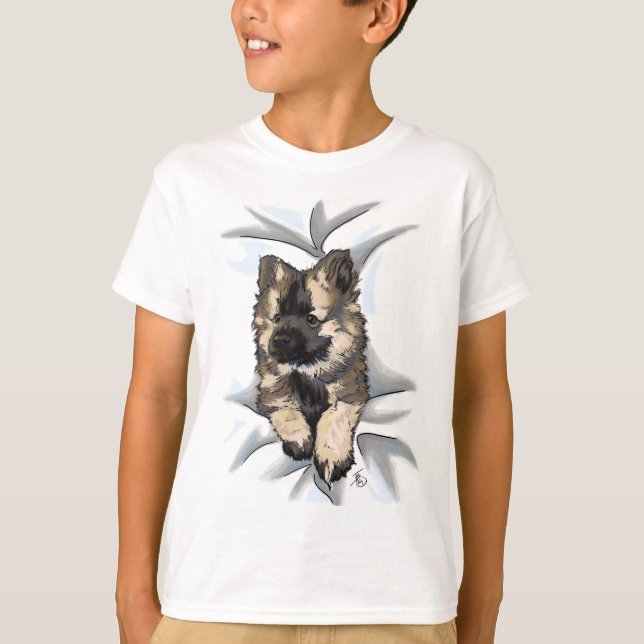 T-shirt de l'enfant Pluie d'automne (Devant)