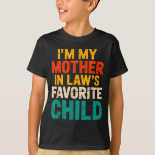 T-shirt de l'enfant préféré de la belle-mère pour 