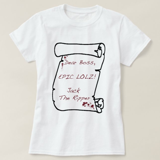 T-shirt De l'enfer (avec le lolz) (Design devant)