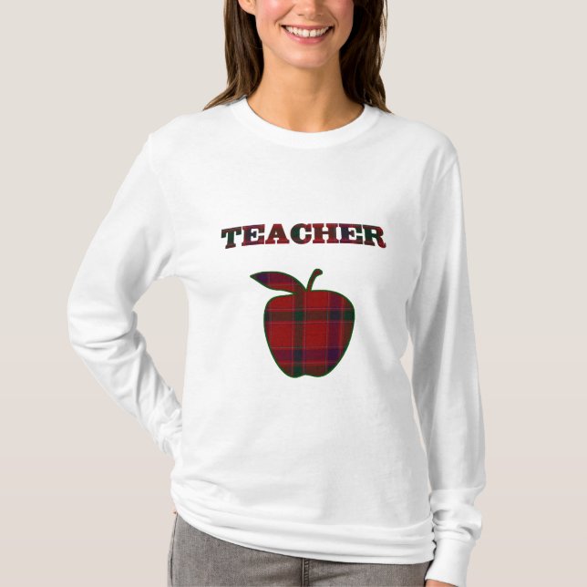 T-shirt de l'enseignant d'Apple (Devant)