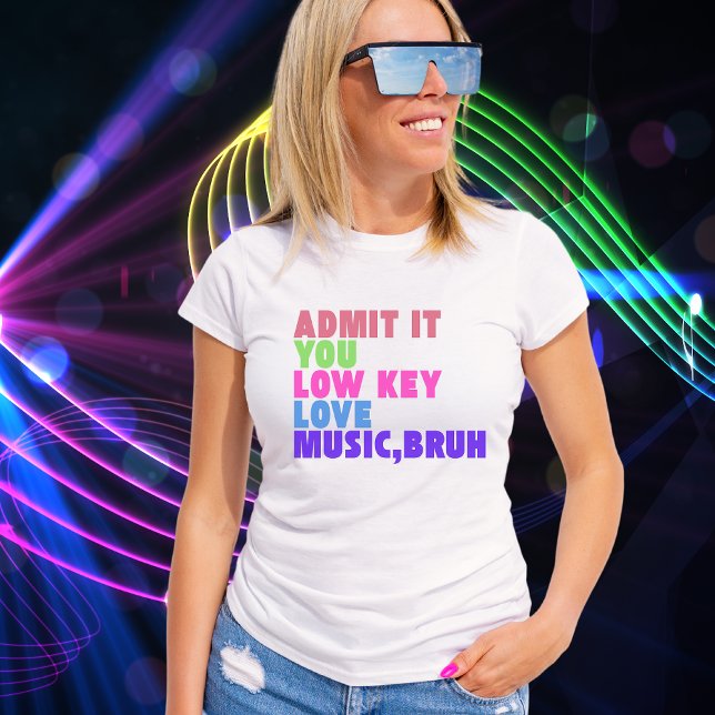 T-shirt de l'enseignant de musique basse clé (Créateur téléchargé)