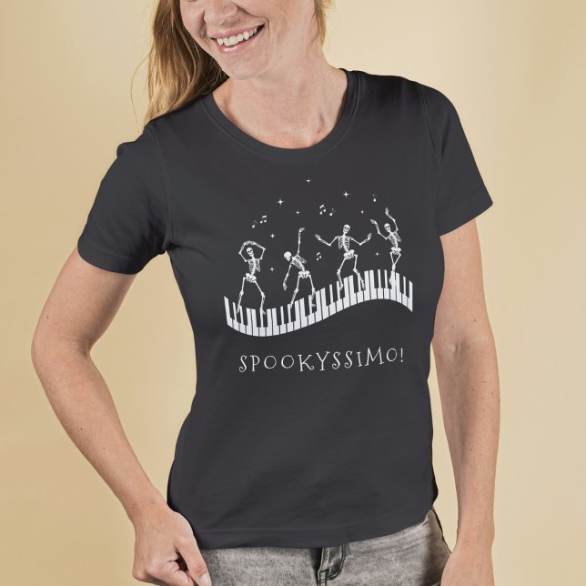 T-shirt de l'enseignant de musique d'Halloween éff (Créateur téléchargé)