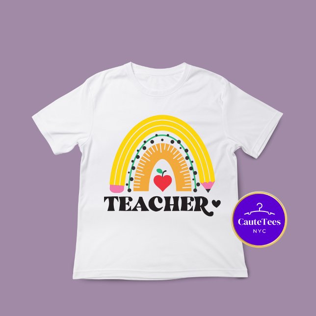 T-Shirt De L'Enseignant De Retour À L'École (Créateur téléchargé)
