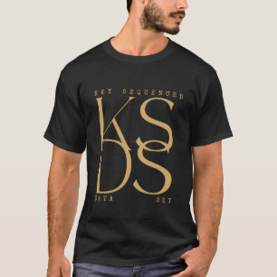 T-shirt de l'ensemble de données à séquence de clé