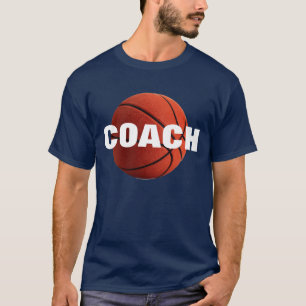 T-shirt de l'entraîneur de basket-ball - Tee - shi