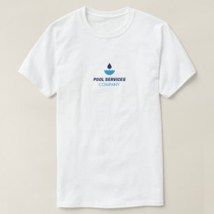 T-shirt de l'entreprise de services de piscine
