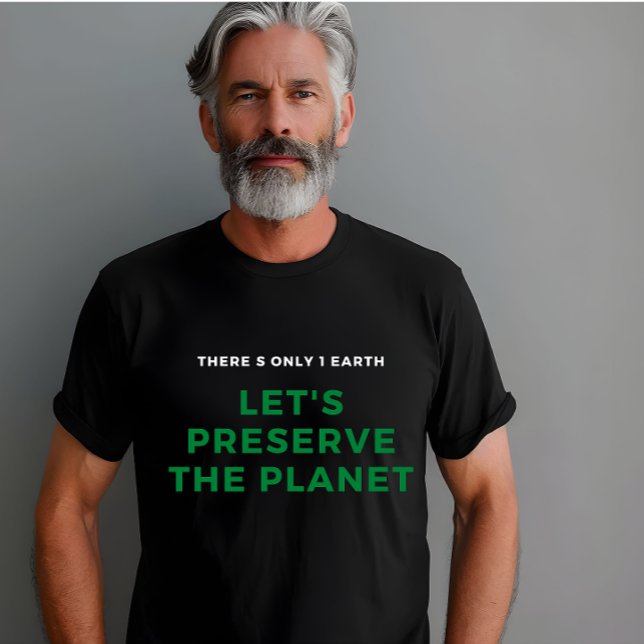 T-shirt De l'environnement sensibilisation au changement c (Créateur téléchargé)