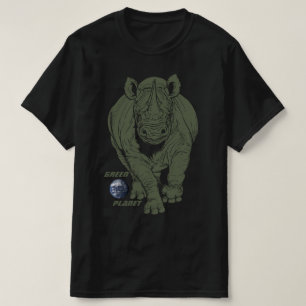 T-shirt De l'environnement sensibilisation Planète verte