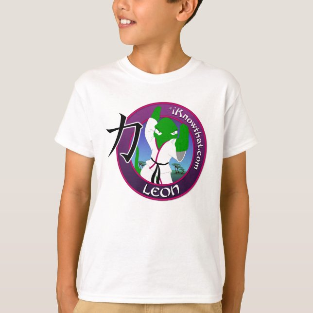 T-shirt de Léon de Dojo (Devant)