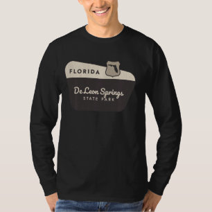 T-shirt De Leon Springs State Park Floride Affiche de bien