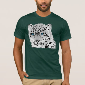 T-shirt de léopard de neige