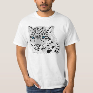 T-shirt de léopard de neige