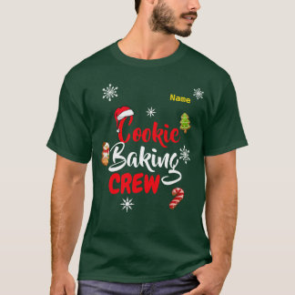 T-shirt de l'équipage de cuisine de Noël