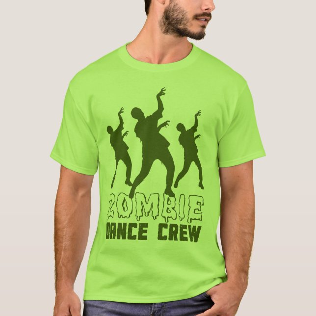 T-shirt de l'équipage de danse Zombie (Devant)