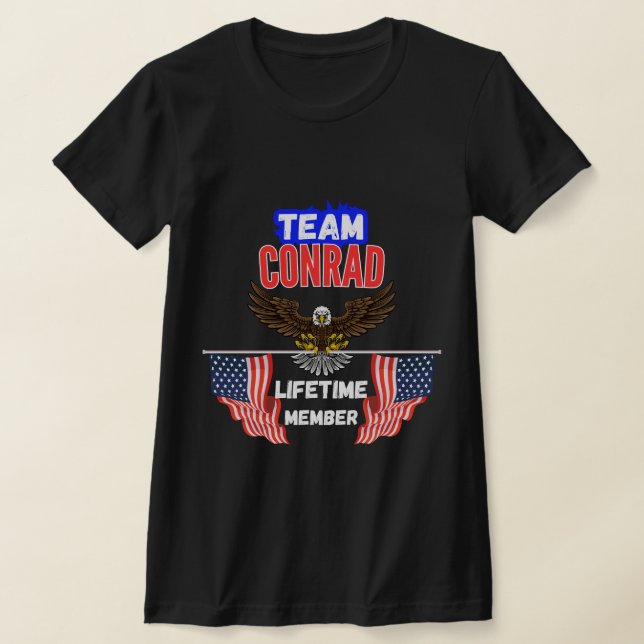 t-shirt de l'équipe conrad (Poser)