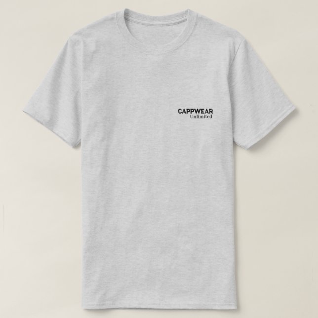 T-shirt de l'équipe de base CAPPWear (Design devant)
