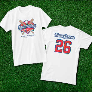 T-shirt de l'équipe de baseball de dernière taille