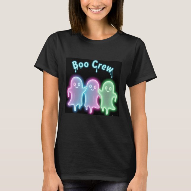 T-shirt de l'équipe de boo Neon Ghosts (Devant)