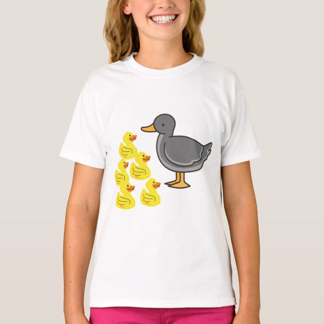 T-shirt de l'équipe de canard (Devant)