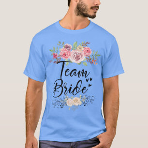 T-shirt de l'équipe de la mariée pour enterrement 