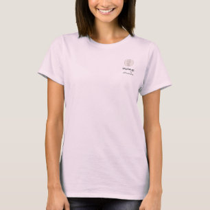 T-Shirt de l'équipe de maquillage avec logo écritu