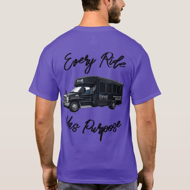 T-Shirt de l'équipe de transport (Dos)