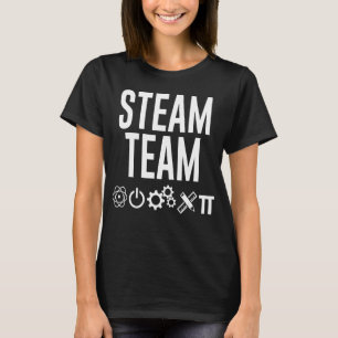 T-shirt de l'équipe de vapeur