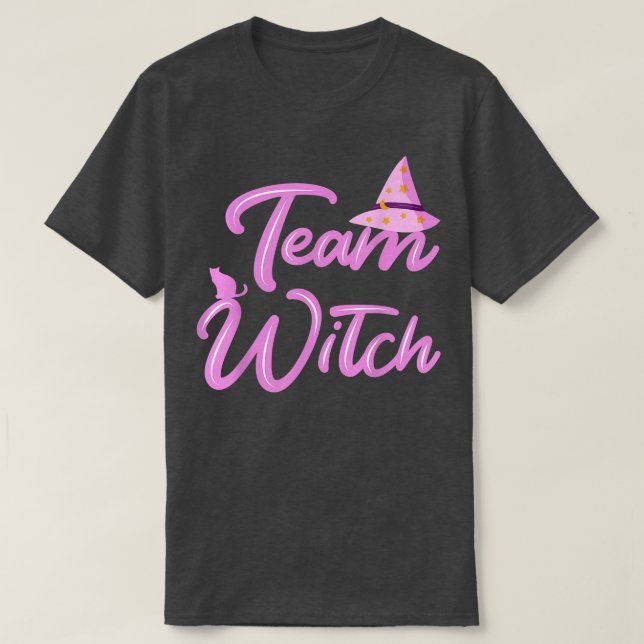 T-shirt de l'équipe d'Halloween révélatrice de gen (Design devant)