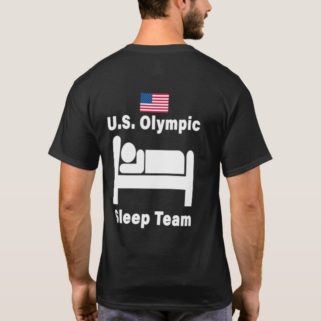 T-shirt de l'équipe olympique américaine de sommei (Dos)