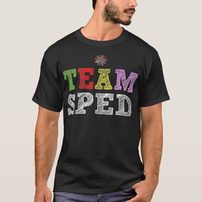 T-shirt de l'équipe SPED Squad Special (Devant)