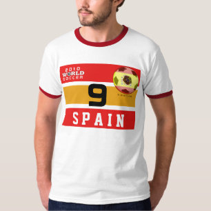 T-shirt de l'Espagne #9 Torres de coupe du monde