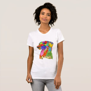 T-shirt de l'essayeur Labrador Retriever mignon et