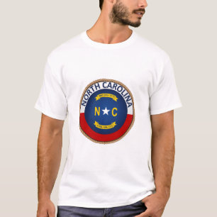 T-shirt de l'État de Caroline du Nord