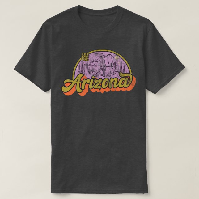 T-Shirt de l'État de l'Arizona (Design devant)