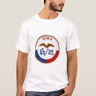 T-shirt de l'État de l'Iowa