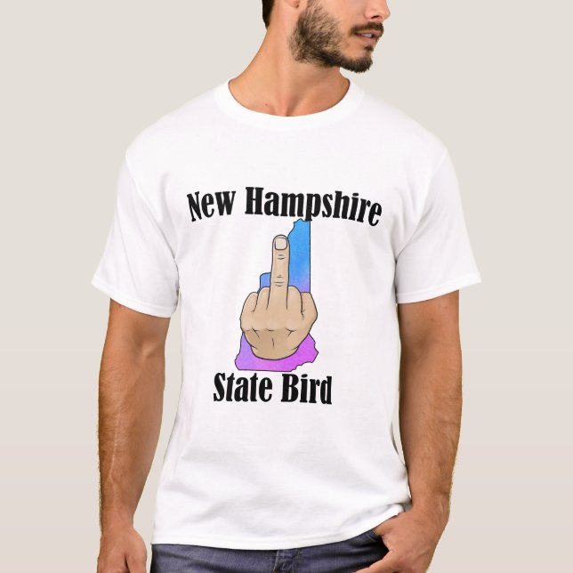 T-shirt de l'état du New Hampshire (Devant)