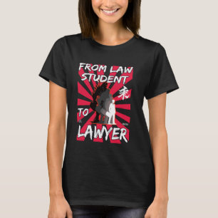 T-shirt De l'étudiant en droit à l'avocat Drôle Avocat Des